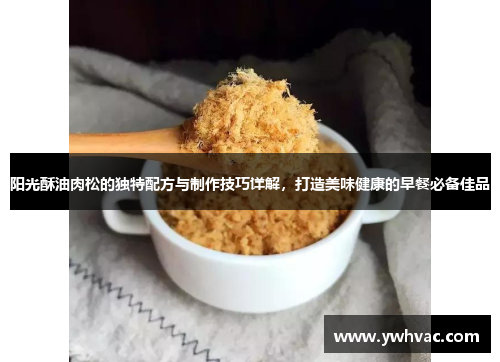 阳光酥油肉松的独特配方与制作技巧详解,打造美味健康的早餐必备佳品 阳光酥油肉松的独特配方与制作技巧详解,打造美味健康的早餐必备佳品